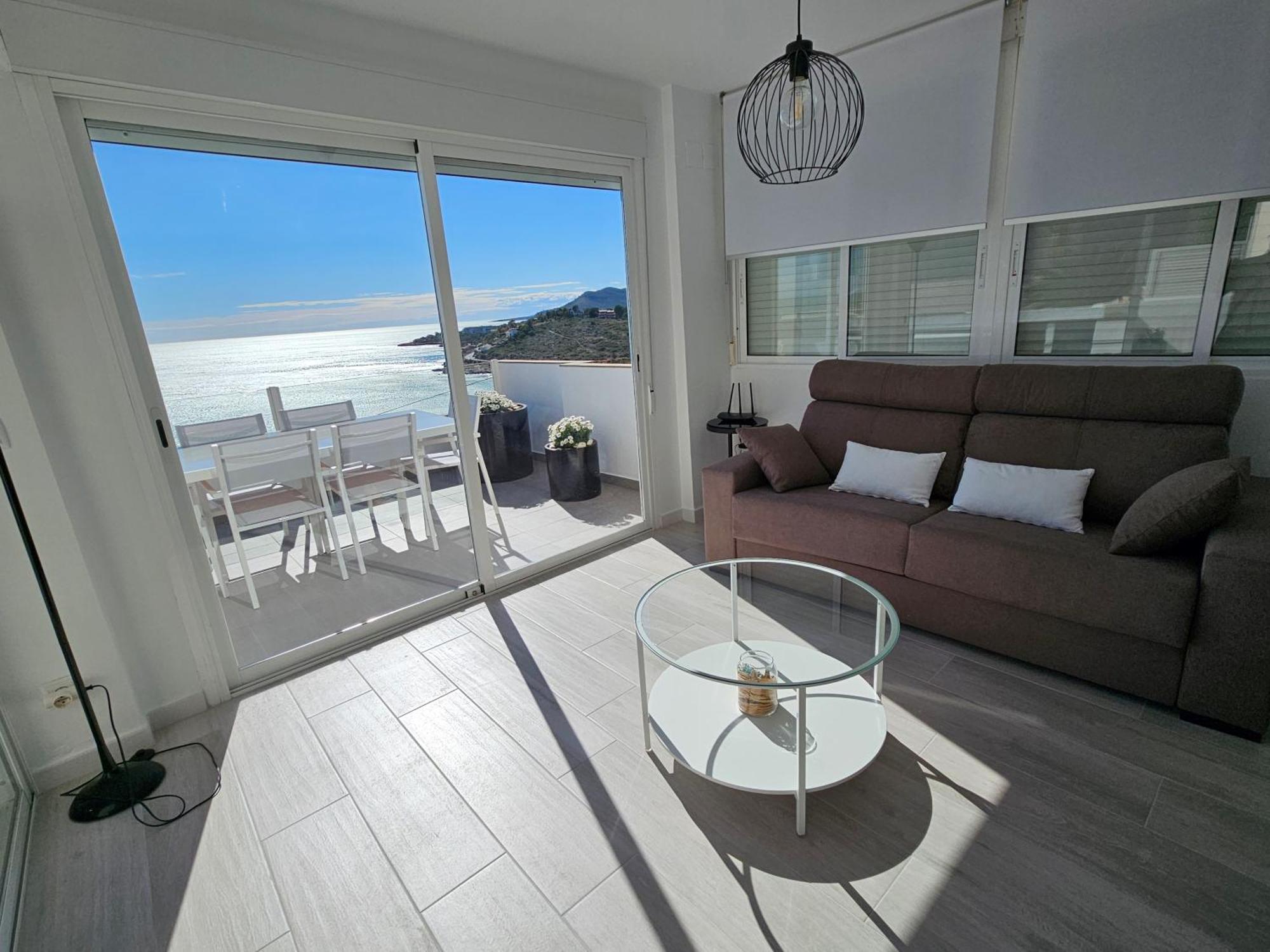 Fantastico Duplex Con Vistas Impresionantes Al Mar Apartment Peniscola Ngoại thất bức ảnh