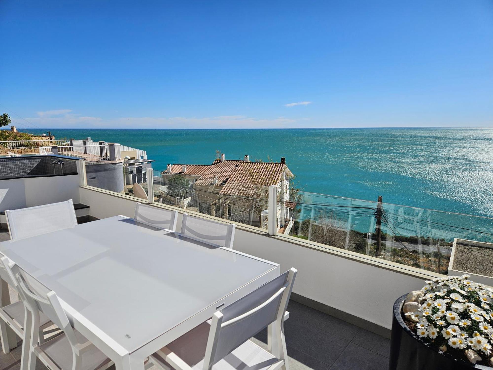 Fantastico Duplex Con Vistas Impresionantes Al Mar Apartment Peniscola Ngoại thất bức ảnh