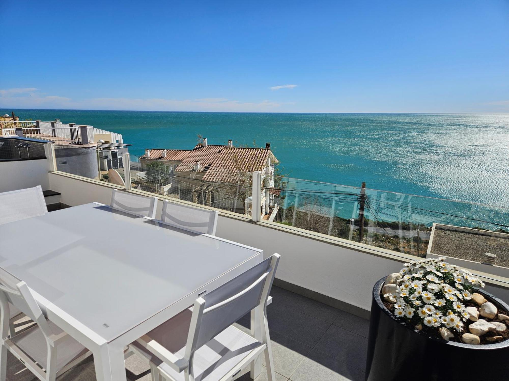 Fantastico Duplex Con Vistas Impresionantes Al Mar Apartment Peniscola Ngoại thất bức ảnh